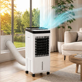 Portable Air Conditioner With Evaporative Cooling| Quiet Evaporative Cooler For Rooms Up To 550 Sq. Ft. 12000 BTU Neriona