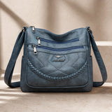 LunaSoft Leather Crossbody Bag – Elegant Everyday Style | Soft Leather Look with Smart Organization