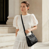 LunaSoft Leather Crossbody Bag – Elegant Everyday Style | Soft Leather Look with Smart Organization