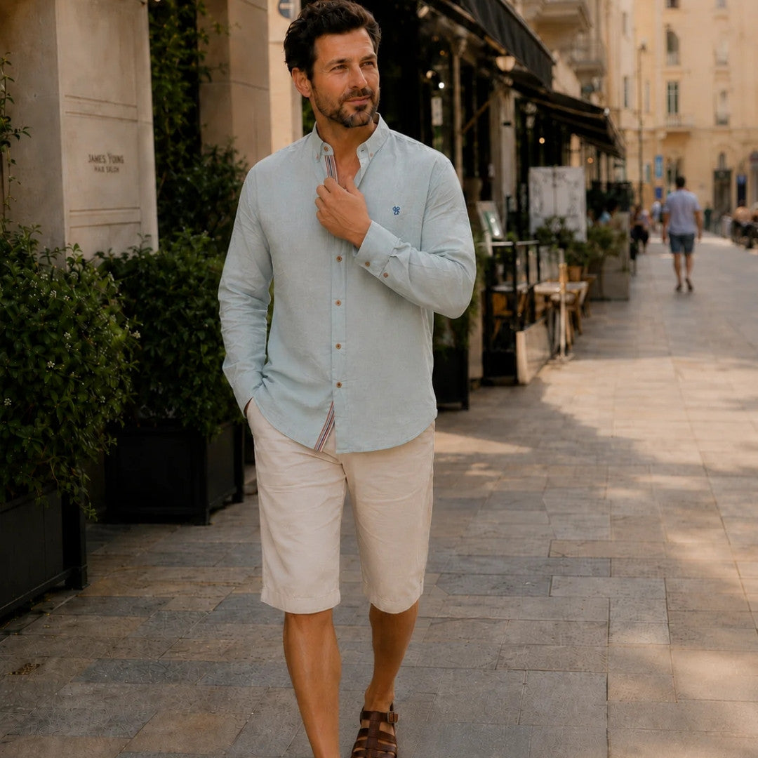 Long Sleeve Shirt – Traditional Design With Modern Touch | Lightweight Comfort for Summer Wear Neriona