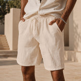 Men's Summer Shorts – Lightweight & Breathable | Quick Dry Comfort for Beach, Travel & Everyday Neriona Khaki Shorts