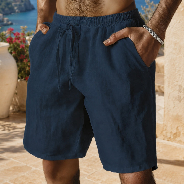 Men's Summer Shorts – Lightweight & Breathable | Quick Dry Comfort for Beach, Travel & Everyday Neriona Navy Shorts