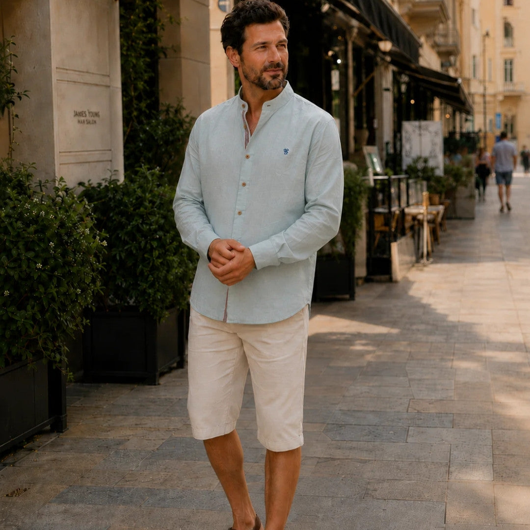 Long Sleeve Shirt – Traditional Design With Modern Touch | Lightweight Comfort for Summer Wear Neriona