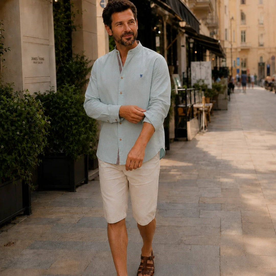 Long Sleeve Shirt – Traditional Design With Modern Touch | Lightweight Comfort for Summer Wear Neriona