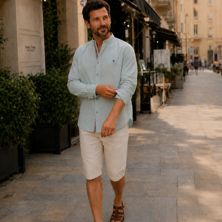 Long Sleeve Shirt – Traditional Design With Modern Touch | Lightweight Comfort for Summer Wear Neriona