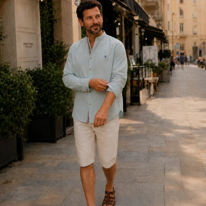 Long Sleeve Shirt – Traditional Design With Modern Touch | Lightweight Comfort for Summer Wear Neriona