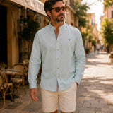 Long Sleeve Shirt – Traditional Design With Modern Touch | Lightweight Comfort for Summer Wear Neriona Mint