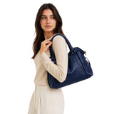 Elisé - Shoulder Bag Minimal Elegant Style | Soft Structured Bag With Clean Design for Everyday and Refined Wear Neriona Blue