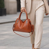 Elisé - Shoulder Bag Minimal Elegant Style | Soft Structured Bag With Clean Design for Everyday and Refined Wear Neriona Orange