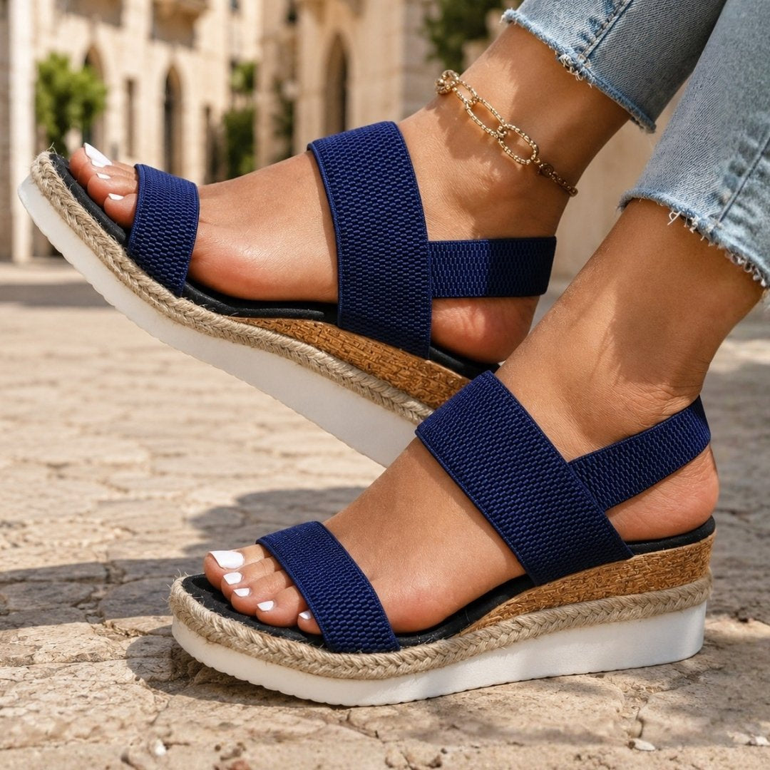 Elara - Orthopedic Sandals | All Day Comfort, Support & Lightweight Neriona Blue