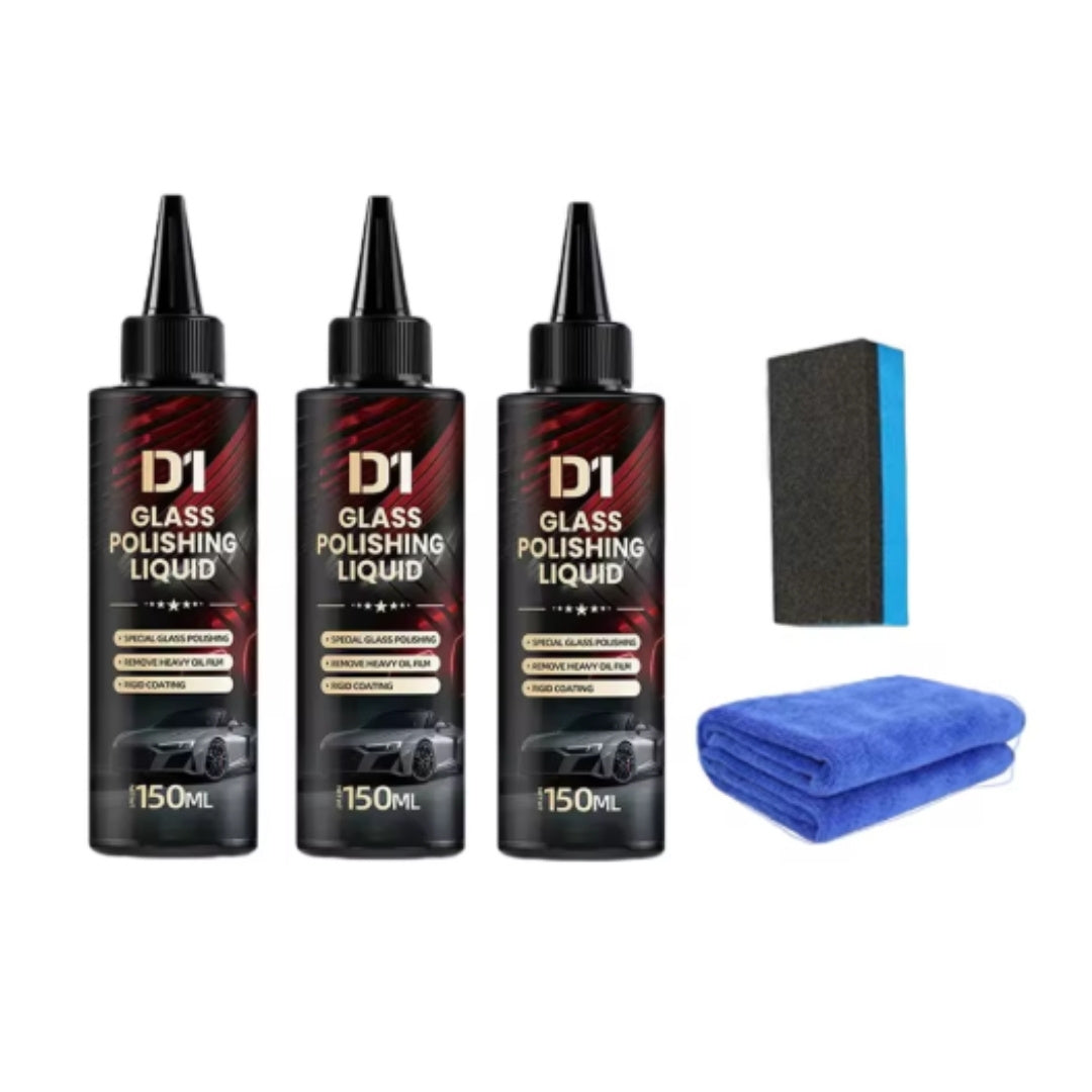 PureVista™ Drive Safer with Crystal Clear Glass | Automotive Glass Polish for Scratch Reduction, Shine & Visibility Neriona 3x PureVista