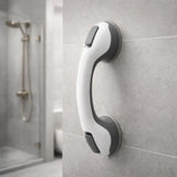 Shower Safety Grab Bar – Strong Suction And Secure Grip | Bathroom Handle For Toilet Or Bathtub With No Drill Install Neriona 2x Grab Bar