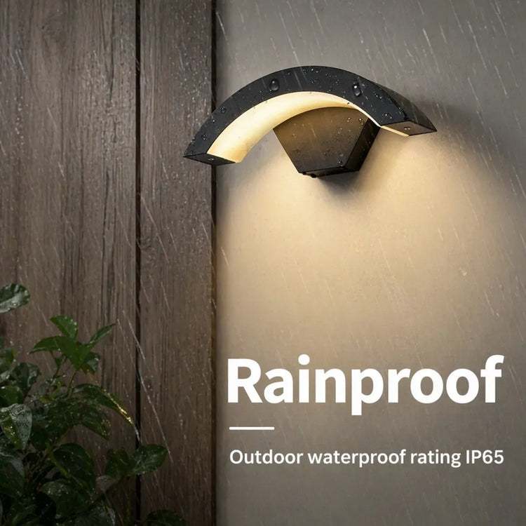 Outdoor Wall Light – Motion Sensor With Modern Design | Exterior Light For Entrance Or Pathway With Up And Down Lighting Neriona