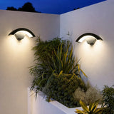 Outdoor Wall Light – Motion Sensor With Modern Design | Exterior Light For Entrance Or Pathway With Up And Down Lighting Neriona White Light Without Sensor
