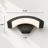 Outdoor Wall Light – Motion Sensor With Modern Design | Exterior Light For Entrance Or Pathway With Up And Down Lighting Neriona
