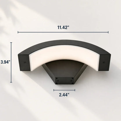 Outdoor Wall Light – Motion Sensor With Modern Design | Exterior Light For Entrance Or Pathway With Up And Down Lighting Neriona