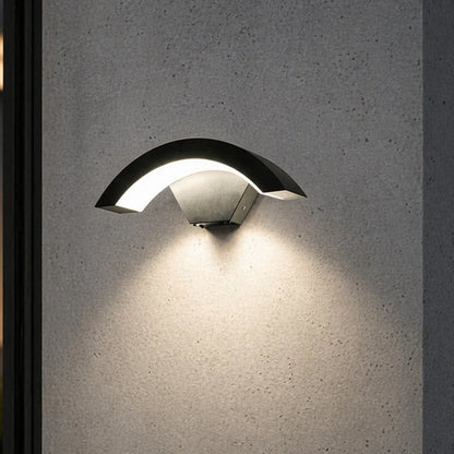 Outdoor Wall Light – Motion Sensor With Modern Design | Exterior Light For Entrance Or Pathway With Up And Down Lighting Neriona White Light Motion Sensor