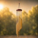 Deep Tone Wind Chimes | Outdoor Hanging Chimes for Porch & Garden