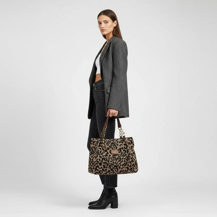 Ariana – Leather Handbag | Large Shoulder Tote Bag For Everyday Use