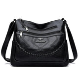LunaSoft Leather Crossbody Bag – Elegant Everyday Style | Soft Leather Look with Smart Organization