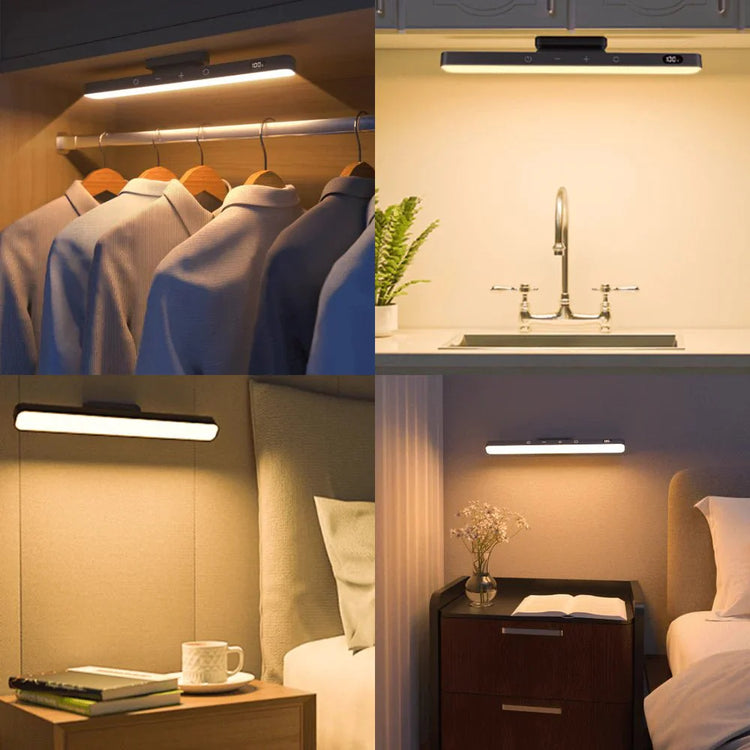 MagLite Pro™ Smart Light Bar – Wireless Ambient Lighting | Adjustable Brightness for Shelves, Bedrooms & Cozy Spaces