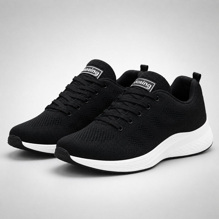StrideEase – Women's Orthopedic Walking Shoes | Comfortable Support Sneakers Shoes Neriona Black