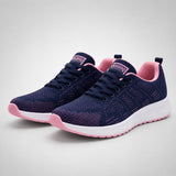 StrideEase – Women's Orthopedic Walking Shoes | Comfortable Support Sneakers Shoes Neriona Blue-Pink