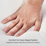 CloudRest – Cervical Memory Foam Pillow | Ergonomic Contour Pillow for Side Sleepers Neriona