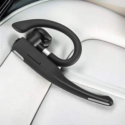 Business Bluetooth Headset – Wireless Noise Cancelling Earpiece | Dual Mic Hands Free Headset for Office, Calls & Everyday Use Neriona