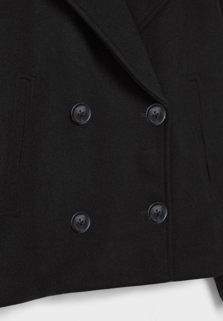 Charlotte – Cropped Double-Breasted Jacket | Classic Short Jacket For Everyday Elegance Neriona