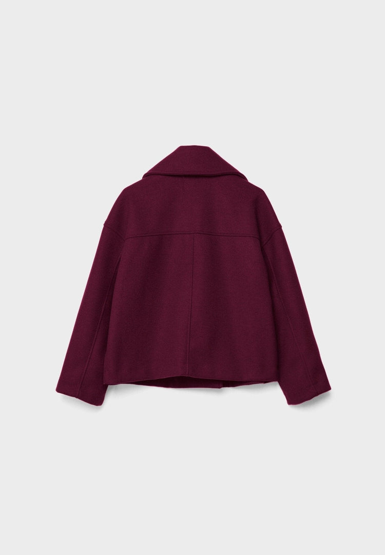 Charlotte – Cropped Double-Breasted Jacket | Classic Short Jacket For Everyday Elegance Neriona