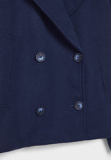 Charlotte – Cropped Double-Breasted Jacket | Classic Short Jacket For Everyday Elegance Neriona