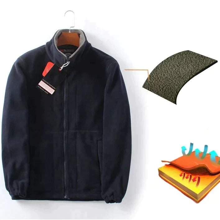 Elias – Fleece Jacket | Ultra Warm Zip-Up Jacket For Cold Weather Clothing & Accessories Neriona