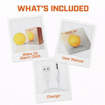 Sunrise Wake-Up Light Alarm Clock with Adjustable Sound & Night Light Neriona