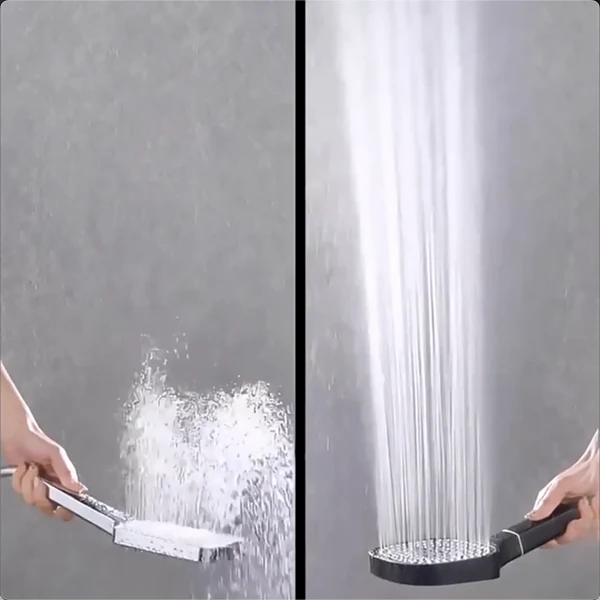 Neriona – High-Pressure Shower Head | Turbo-Boost Technology & Filtered 3-Spray Shower System