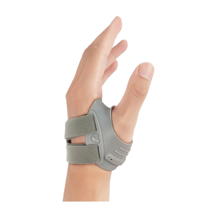 FlexGuard – CMC Thumb Support Brace | Adjustable Thumb Joint Support For Everyday Comfort Neriona Gray Left