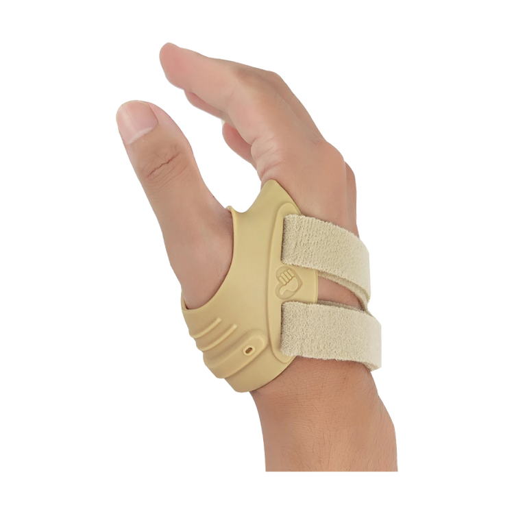 FlexGuard – CMC Thumb Support Brace | Adjustable Thumb Joint Support For Everyday Comfort Neriona Beige Right