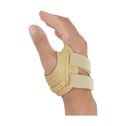 FlexGuard – CMC Thumb Support Brace | Adjustable Thumb Joint Support For Everyday Comfort Neriona Beige Right
