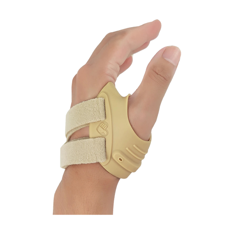FlexGuard – CMC Thumb Support Brace | Adjustable Thumb Joint Support For Everyday Comfort Neriona Beige Left