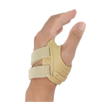 FlexGuard – CMC Thumb Support Brace | Adjustable Thumb Joint Support For Everyday Comfort Neriona Beige Left