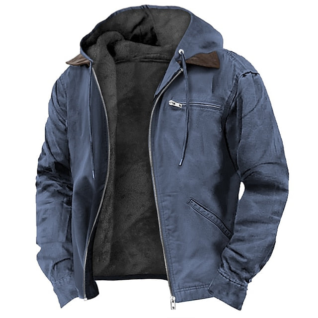 Elara – Hooded Winter Parka | Women's Warm Insulated Coat For Cold Weather Neriona Blue