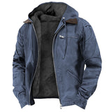 Elara – Hooded Winter Parka | Women's Warm Insulated Coat For Cold Weather Neriona Blue