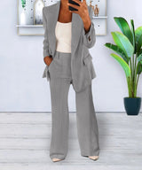 Adrienne – Two Piece Suit Set | Women's Tailored Blazer & Trousers for Work & Business Wear