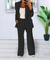Adrienne – Two Piece Suit Set | Women's Tailored Blazer & Trousers for Work & Business Wear