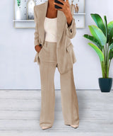 Adrienne – Two Piece Suit Set | Women's Tailored Blazer & Trousers for Work & Business Wear