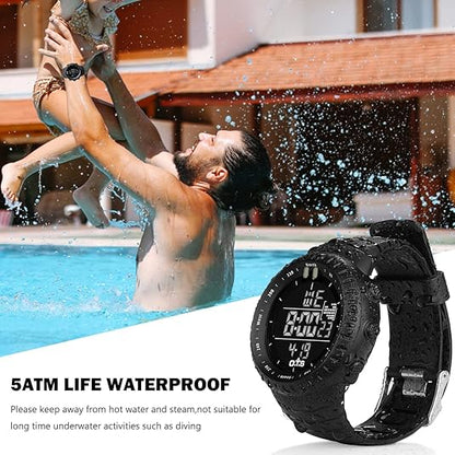 Mason – Men's Digital Sports Watch | Waterproof Tactical Watch With Alarm, Stopwatch & LED Backlight