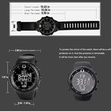 Mason – Men's Digital Sports Watch | Waterproof Tactical Watch With Alarm, Stopwatch & LED Backlight