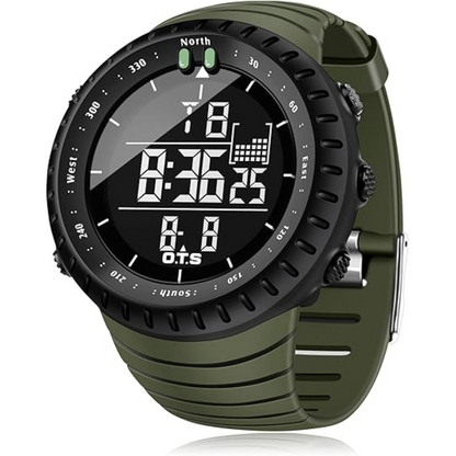 Mason – Men's Digital Sports Watch | Waterproof Tactical Watch With Alarm, Stopwatch & LED Backlight