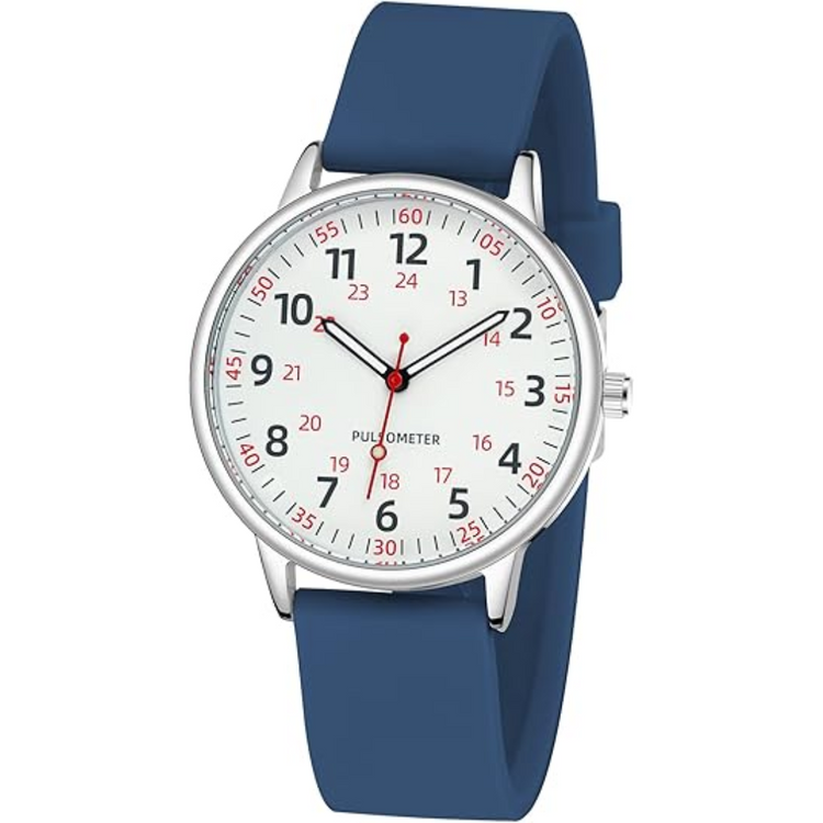 Mira – Waterproof Nurses Watch | Easy-Read Analog Medical Watch With Second Hand