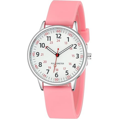 Mira – Waterproof Nurses Watch | Easy-Read Analog Medical Watch With Second Hand
